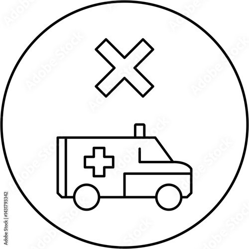 ambulance icon design failed