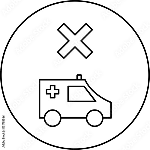 ambulance icon design failed