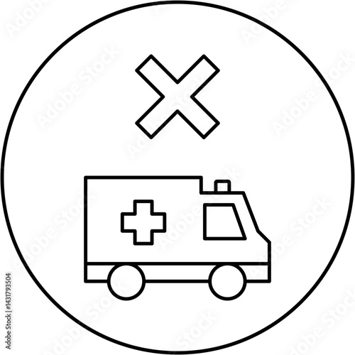 ambulance icon design failed