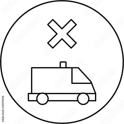 ambulance icon design failed