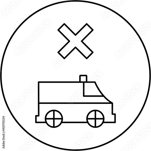 ambulance icon design failed