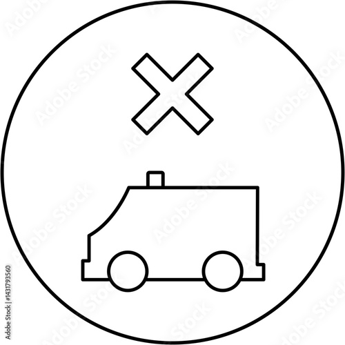 ambulance icon design failed