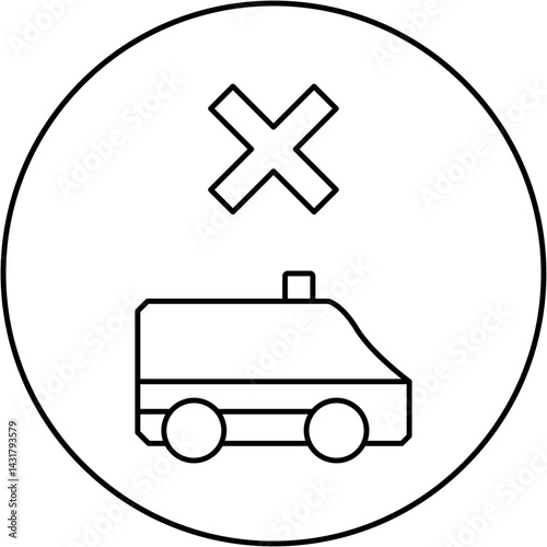 ambulance icon design failed