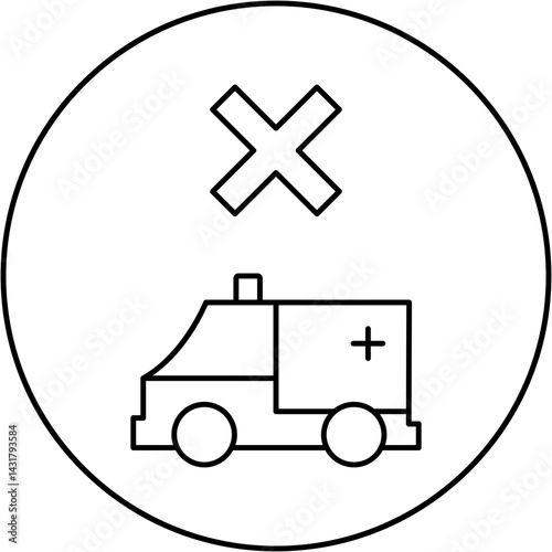 ambulance icon design failed