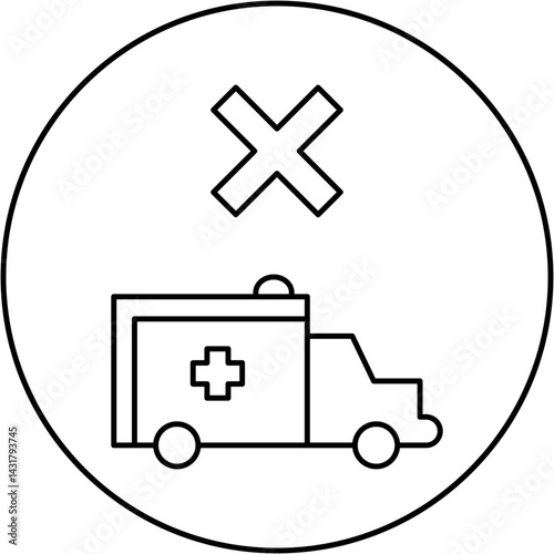 ambulance icon design failed