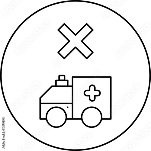 ambulance icon design failed