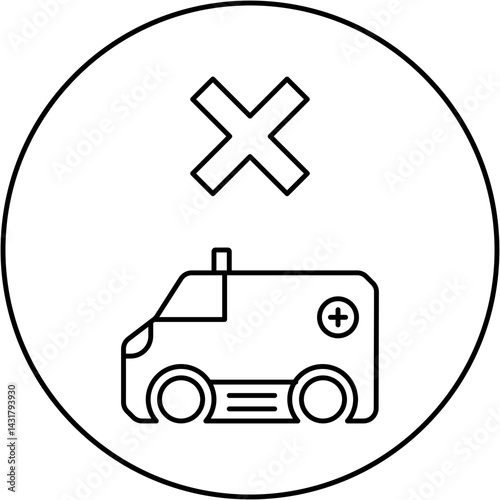 ambulance icon design failed