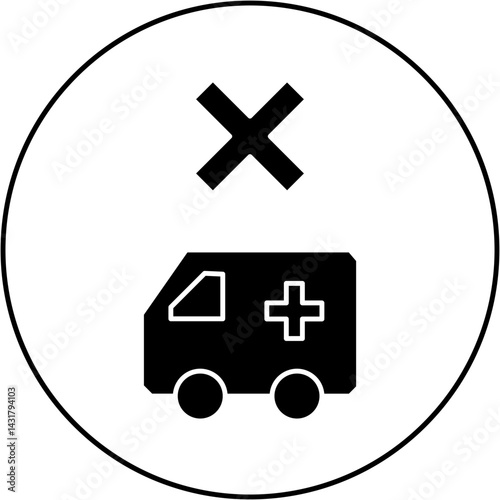 ambulance icon design failed