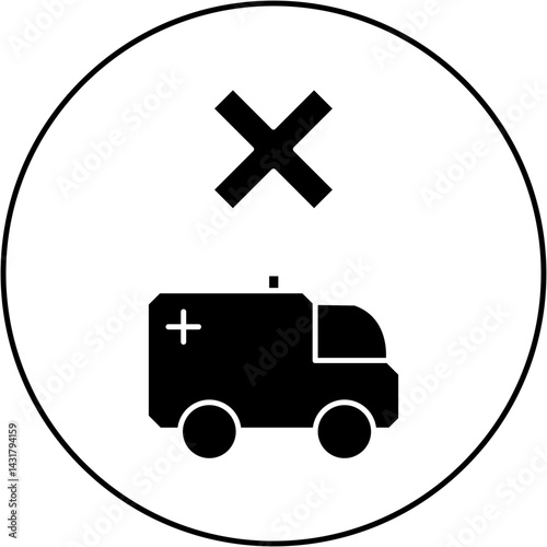 ambulance icon design failed