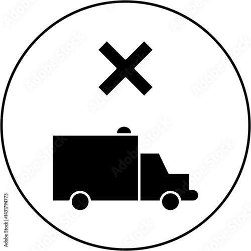 ambulance icon design failed