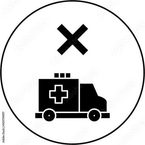 ambulance icon design failed