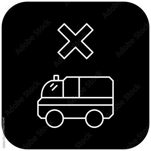 ambulance icon design failed