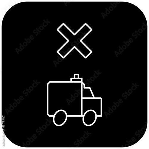 ambulance icon design failed