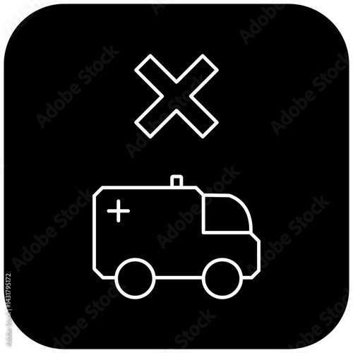 ambulance icon design failed