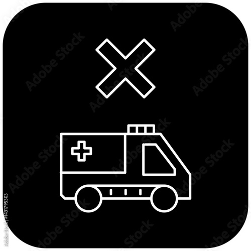 ambulance icon design failed