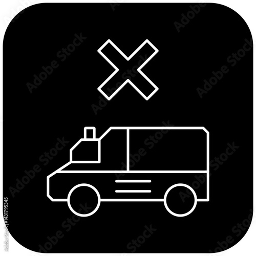 ambulance icon design failed