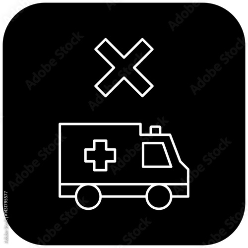 ambulance icon design failed