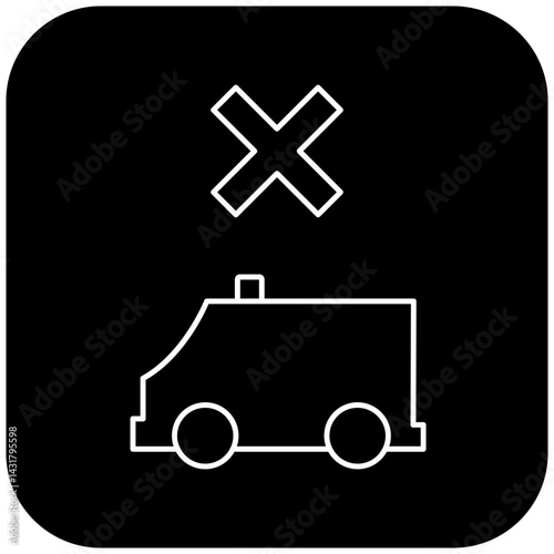 ambulance icon design failed