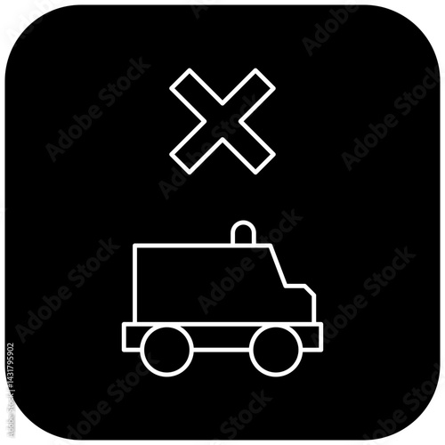 ambulance icon design failed
