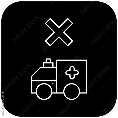 ambulance icon design failed