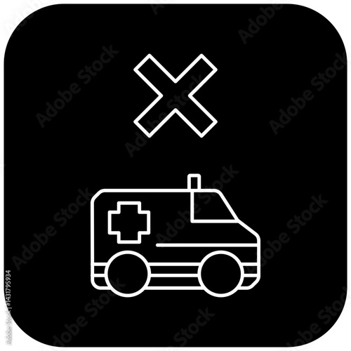 ambulance icon design failed
