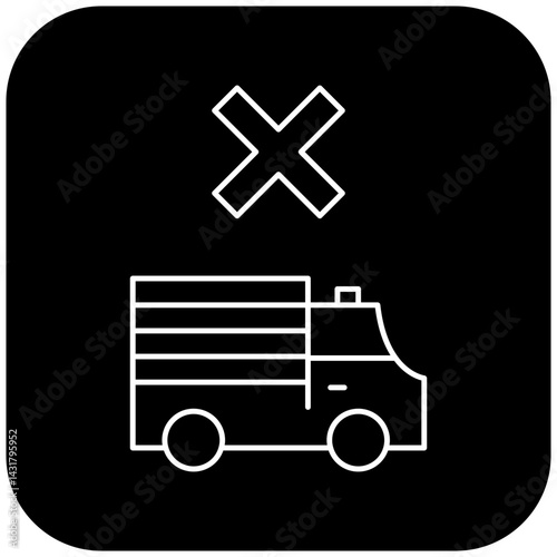 ambulance icon design failed