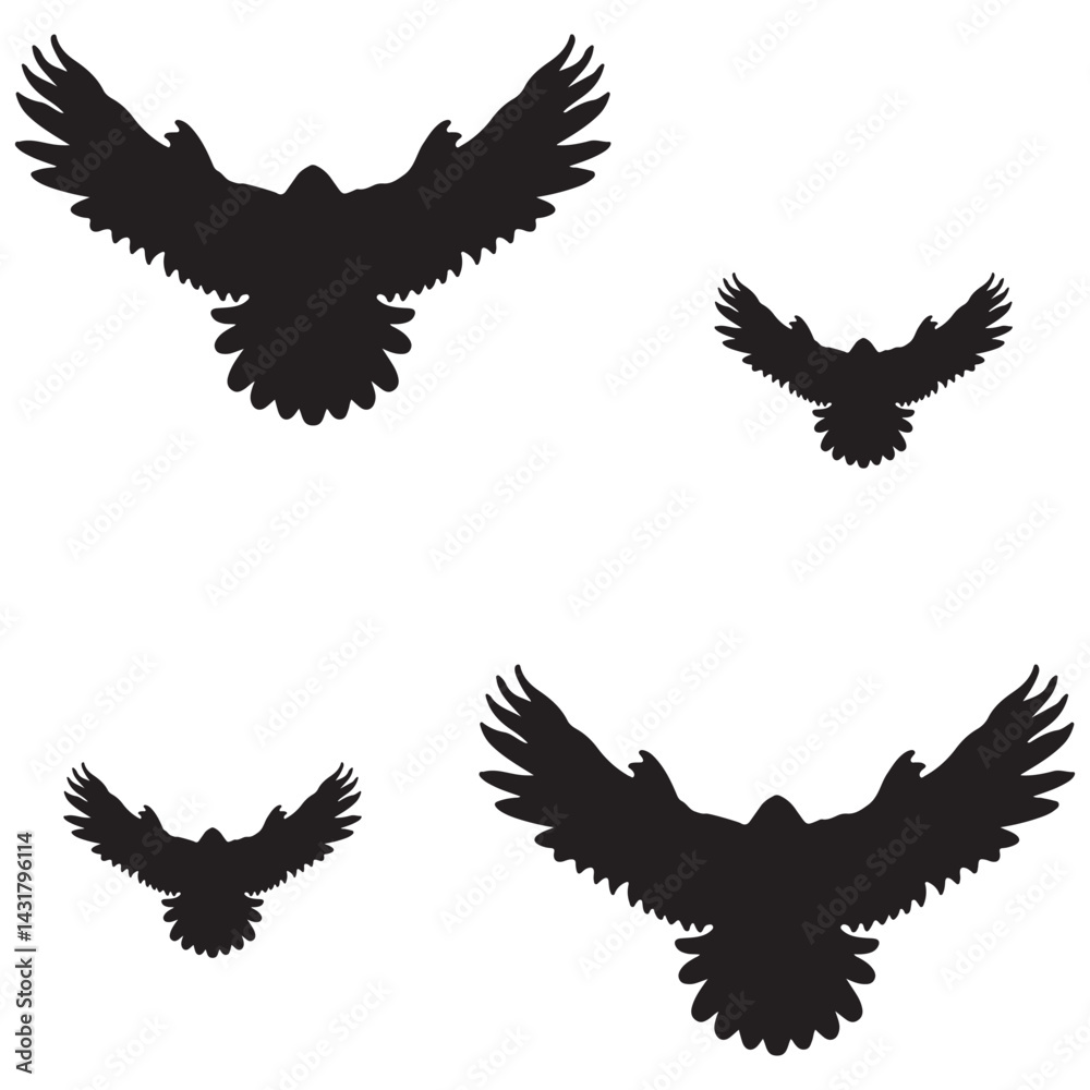Obraz premium Falcon Vector illustration Design Falcon vector icon