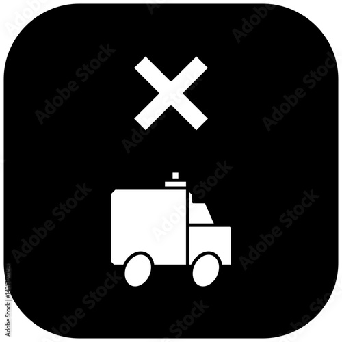 ambulance icon design failed