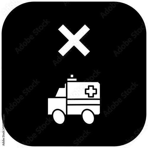 ambulance icon design failed