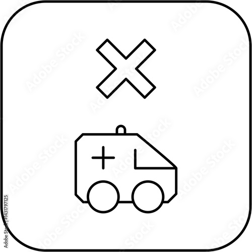 ambulance icon design failed