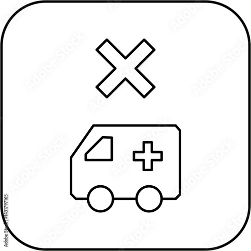 ambulance icon design failed