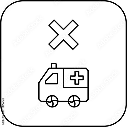 ambulance icon design failed