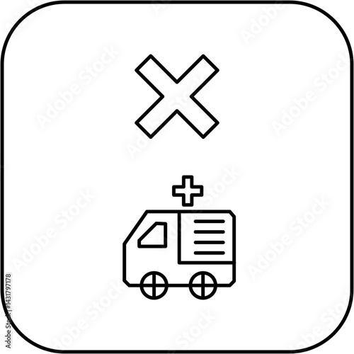 ambulance icon design failed