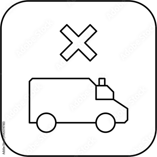 ambulance icon design failed