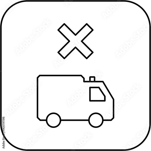 ambulance icon design failed