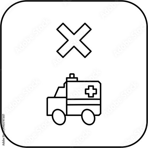 ambulance icon design failed