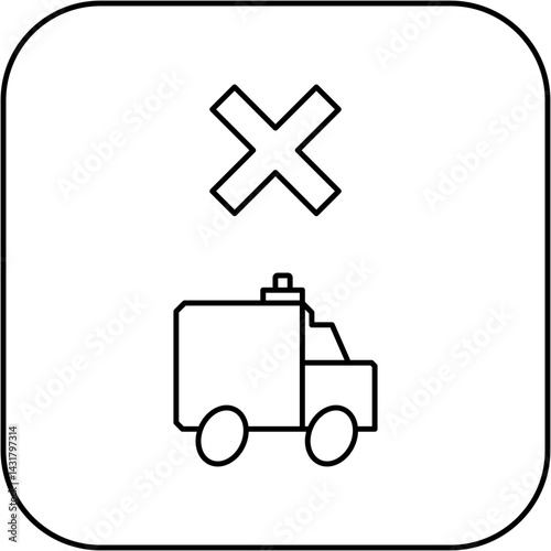 ambulance icon design failed