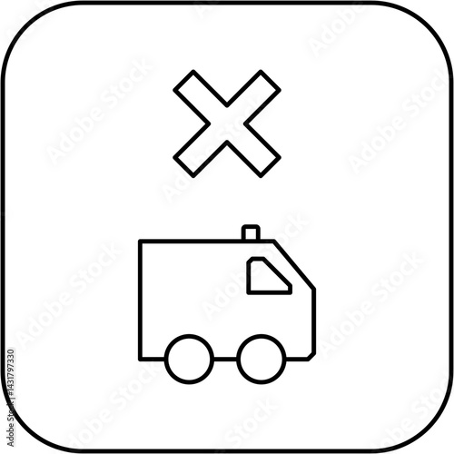 ambulance icon design failed