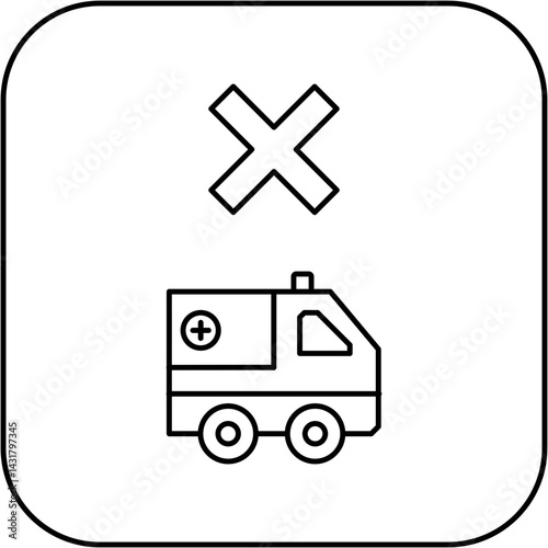 ambulance icon design failed