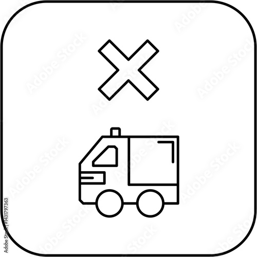 ambulance icon design failed