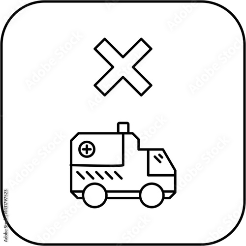 ambulance icon design failed