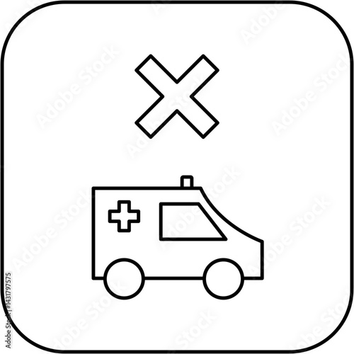 ambulance icon design failed