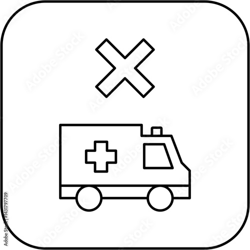 ambulance icon design failed