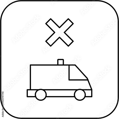 ambulance icon design failed