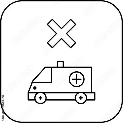 ambulance icon design failed