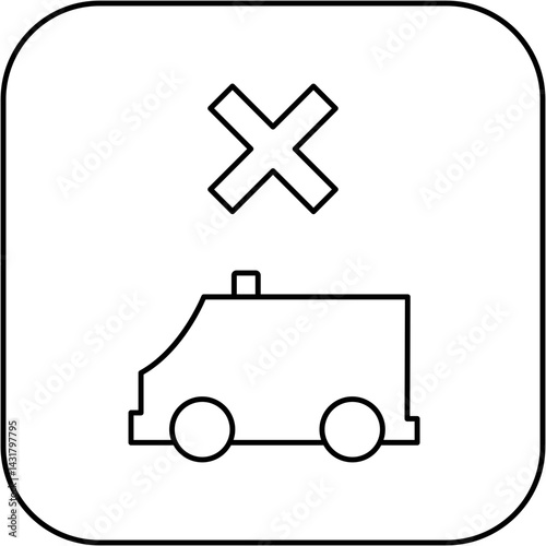 ambulance icon design failed