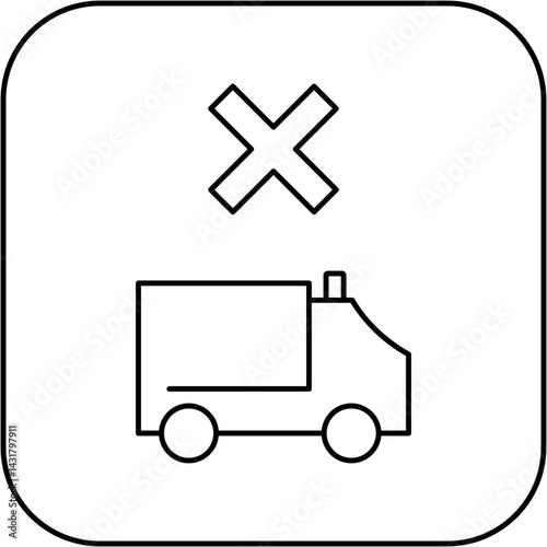 ambulance icon design failed