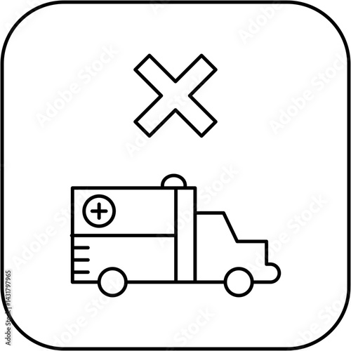 ambulance icon design failed