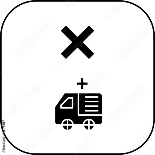 ambulance icon design failed