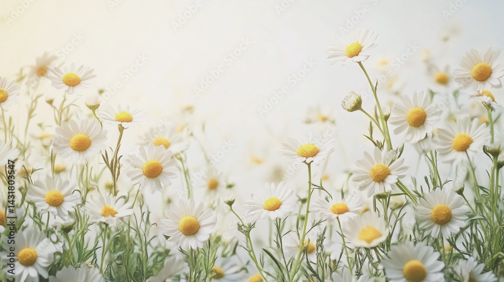 Elegant wedding invitation card background . Minimal hand painted watercolor Chamomile flowers texture template background. Design for wedding, vip cover, poster, rsvp moderncard.Valentine's Day Elegant wedding invitation card background . Minimal hand painted watercolor Chamomile flowers texture template background. Design for wedding, vip cover, poster, rsvp moderncard.Valentine's Day